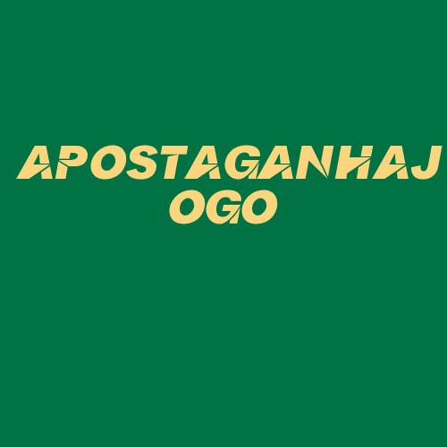 Logo da APOSTAGANHAJOGO