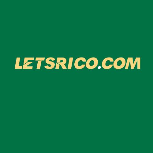 Logo da LETSRICO